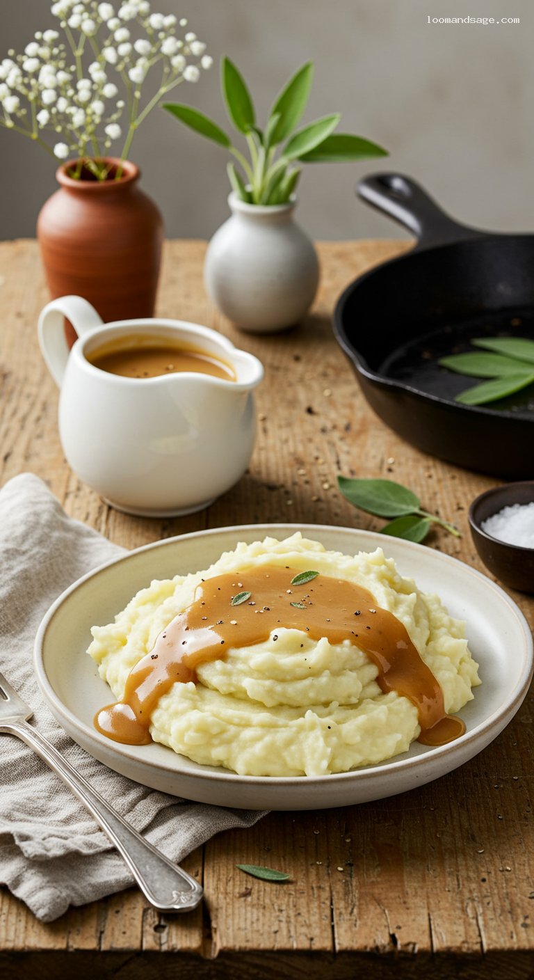 KFC-Style Brown Gravy with Sage