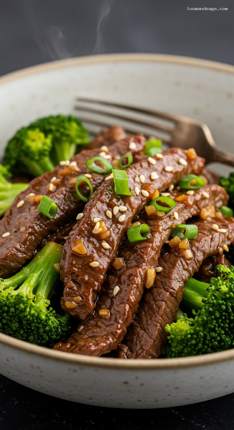 Panda Express Broccoli Beef Copycat Recipe – Closeup