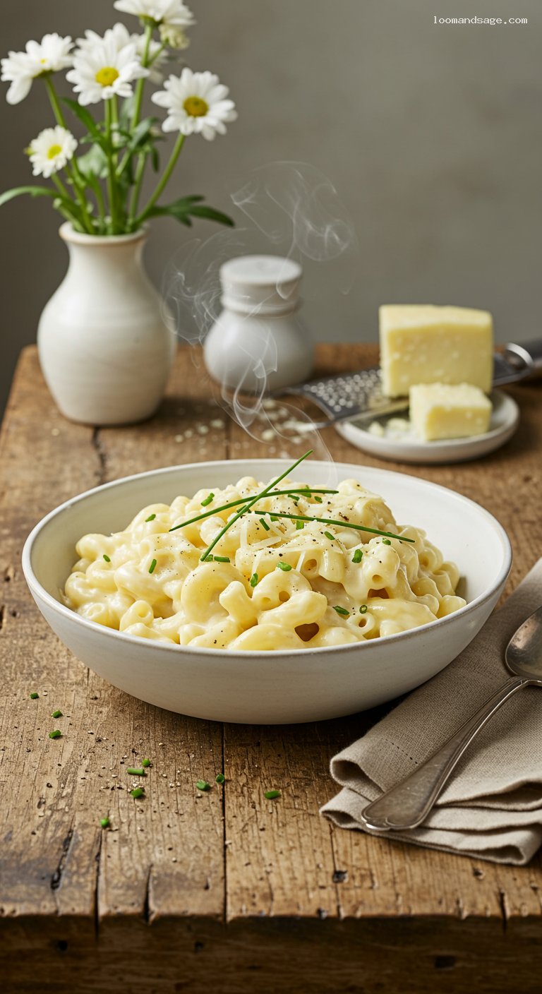 Panera-Style Mac and Cheese with Silky White Cheddar