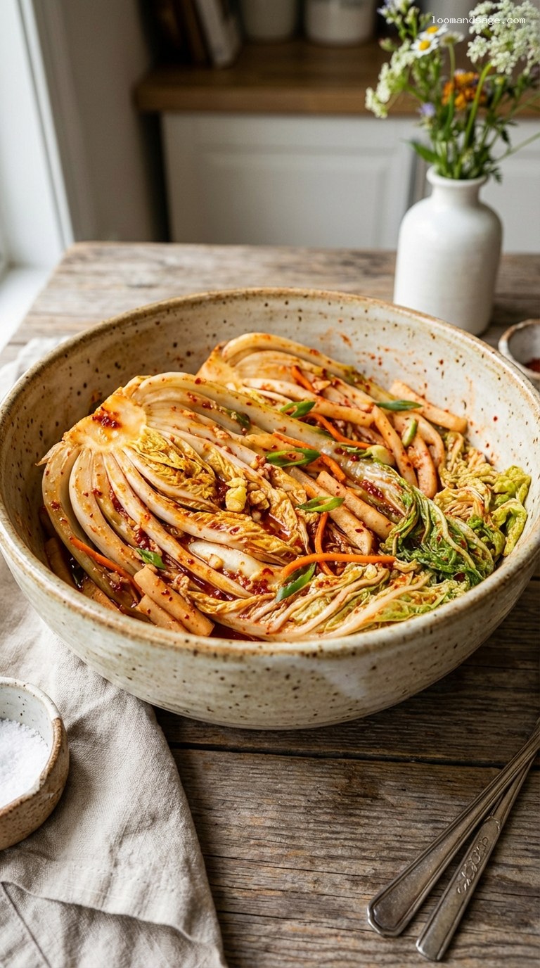Quick Homestyle Kimchi With Napa Cabbage and Radish