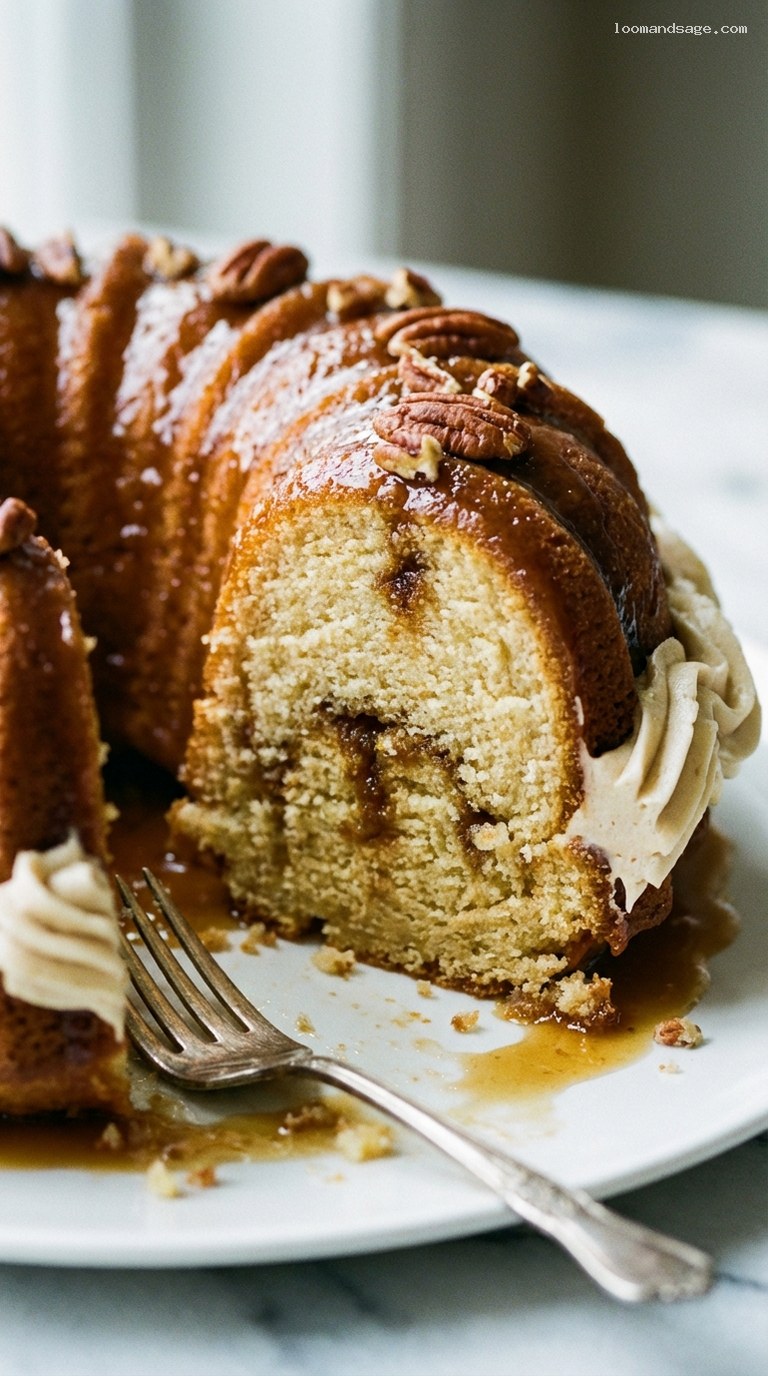 Rum Cake – Closeup