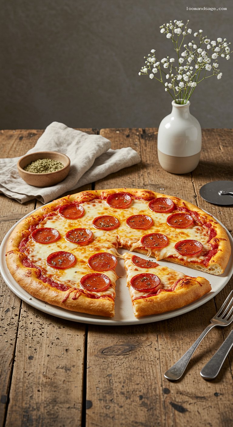 Sbarro-Style New York Pepperoni Pizza Slice