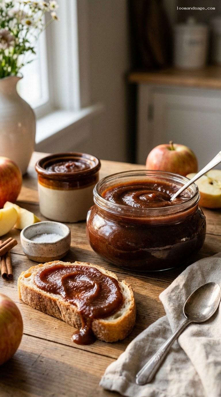 Slow-Cooked Amish Apple Butter With Deep Caramelized Spice