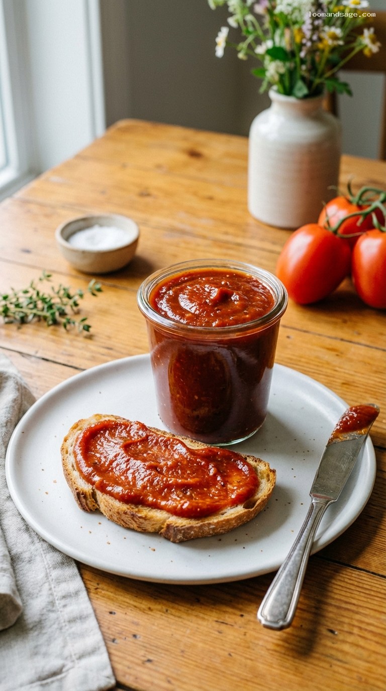 Slow-Cooked Amish Tomato Butter With Warm Spices
