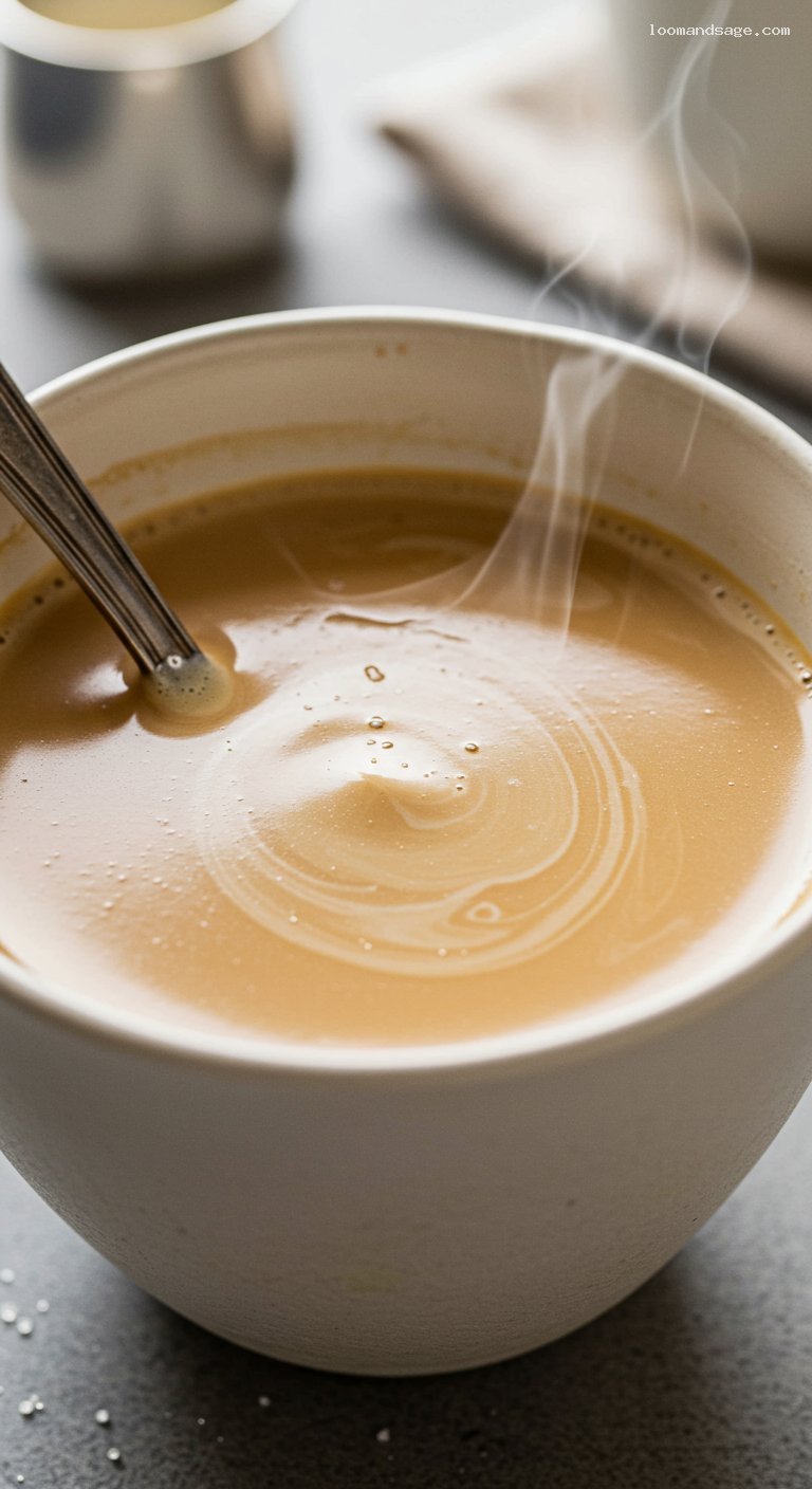 Tim Hortons Double Double Coffee Copycat Recipe – Closeup