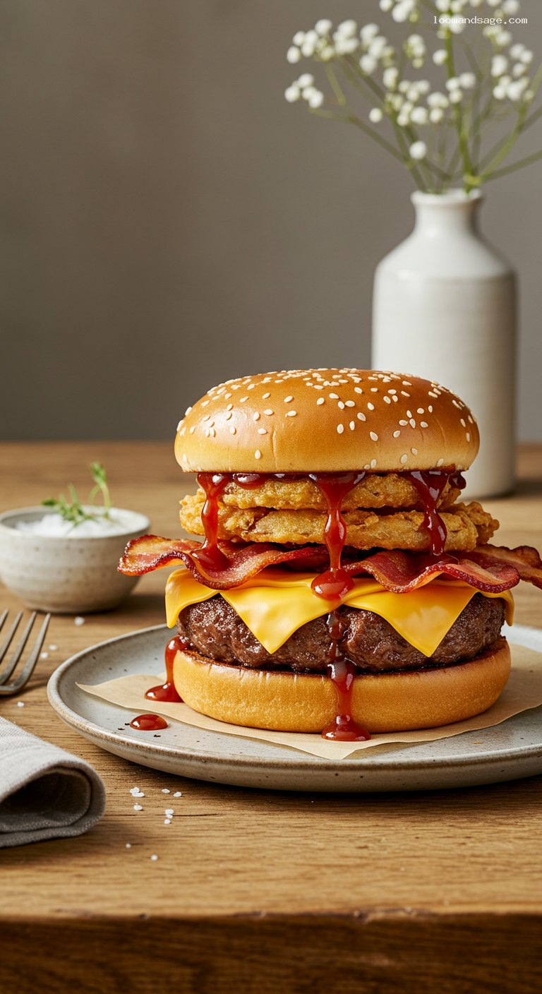 Western Bacon Cheeseburger Copycat Recipe