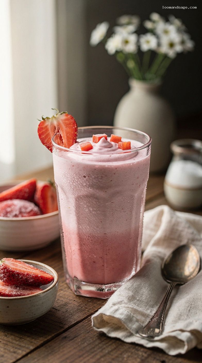 Copycat Jamba Strawberries Wild Smoothie Recipe
