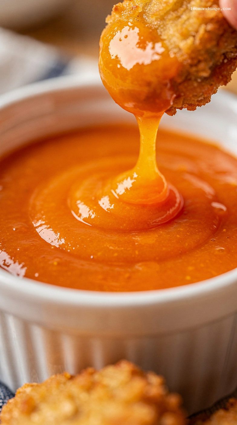 Copycat McDonald’s Sweet ’N Sour Sauce Recipe – Closeup