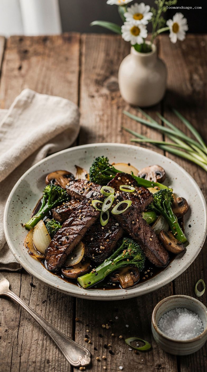 Copycat Panda Express Black Pepper Angus Steak Recipe