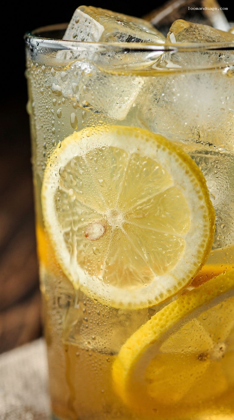 Copycat Panera Passion Papaya Green Tea Recipe – Closeup