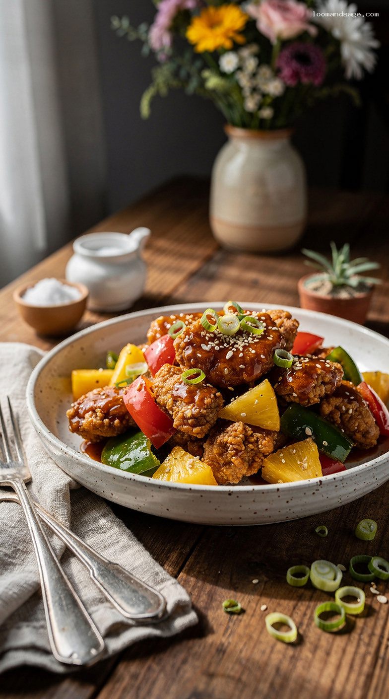 Copycat SweetFire Chicken Breast With Pineapple and Peppers