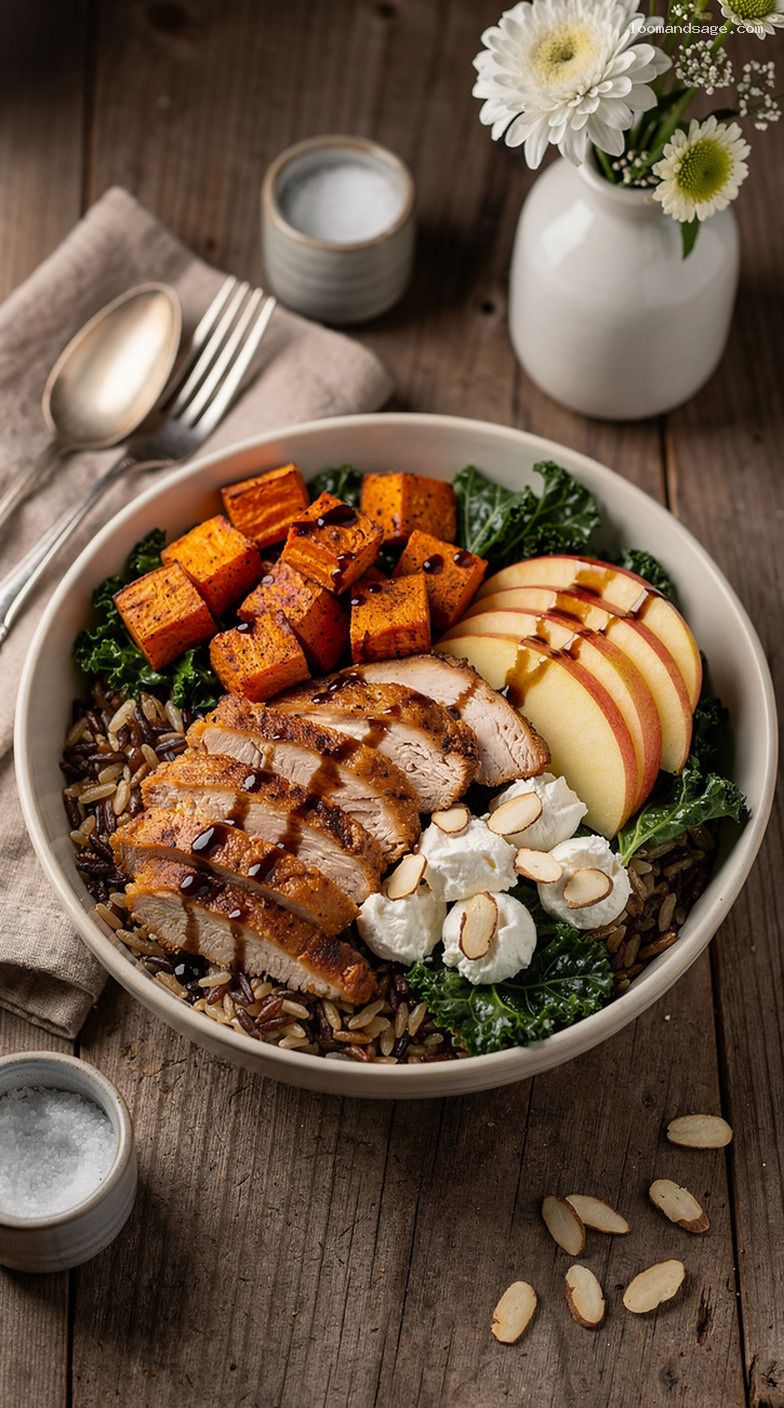 Copycat Sweetgreen Harvest Bowl With Wild Rice and Chicken