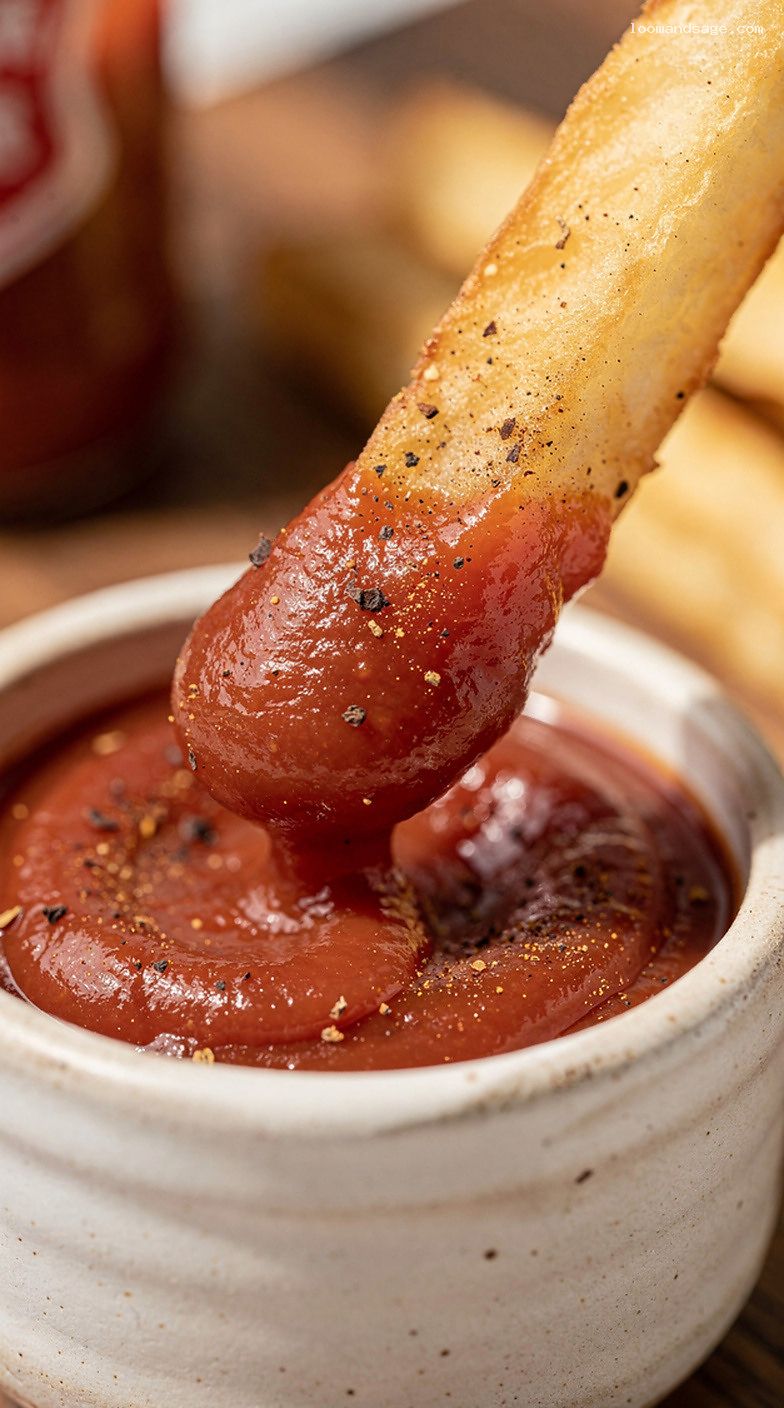 Copycat Whataburger Spicy Ketchup Fry Sauce Recipe – Closeup