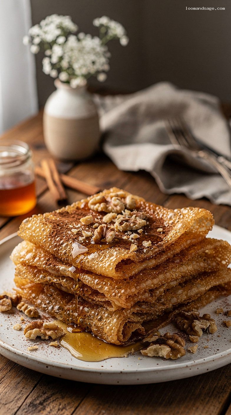 Honey-Soaked Diples With Cinnamon and Walnuts