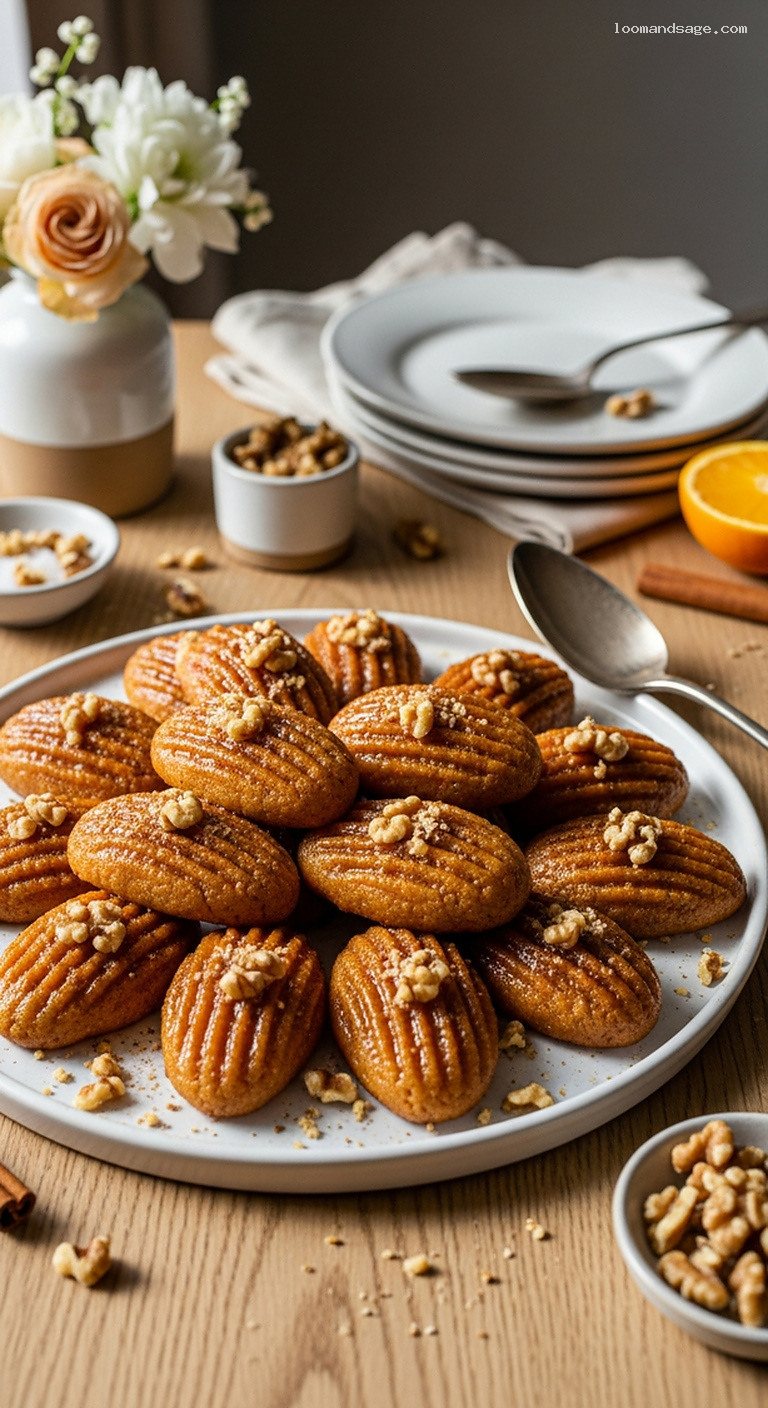 Melomakarona: Greek Honey-Soaked Walnut Cookies