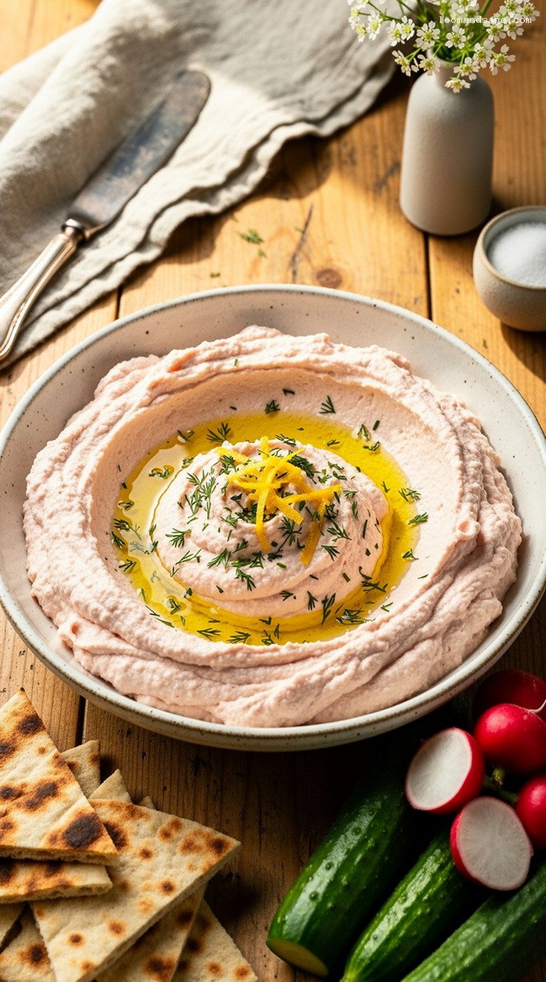 Silky Greek Taramasalata Fish Roe Dip with Lemon and Olive Oil