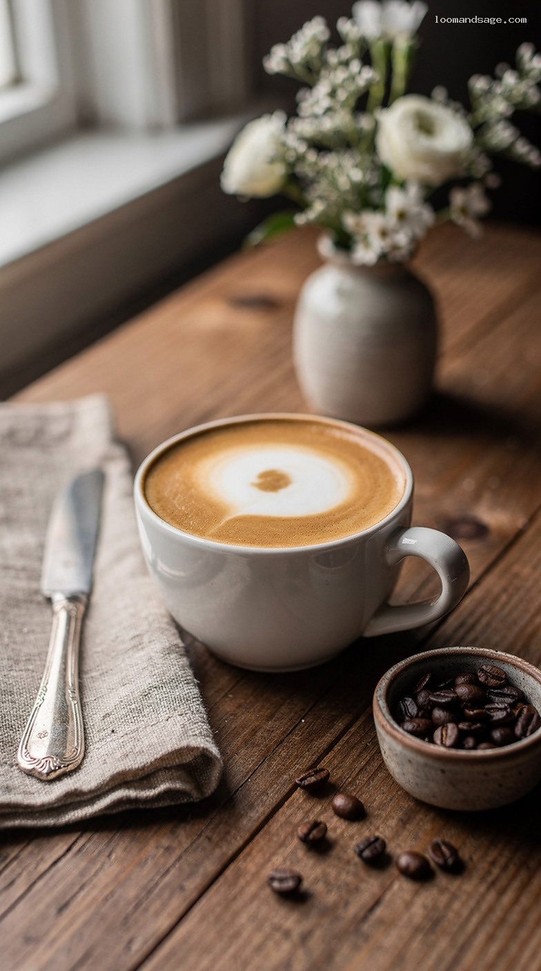 Starbucks-Style Flat White With Ristretto and Microfoamed Milk